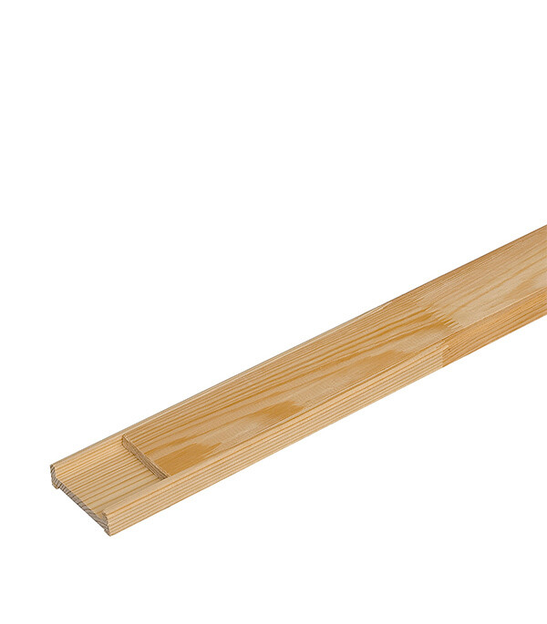 Изображение товара Подбалясенник 4000 мм сорт АВ для балясин 60х60 мм клееный из дерева Хвоя