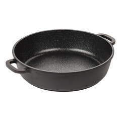 Сотейник Master House Шеф Андреа d24 см литой алюминий с антипригарным покрытием с крышкой (75346) - фото 5