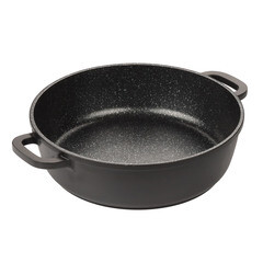 Сотейник Master House Шеф Андреа d28 см литой алюминий с антипригарным покрытием с крышкой (75347) - фото 6