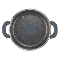 Сотейник Master House Шеф Андреа d28 см литой алюминий с антипригарным покрытием с крышкой (75347) - фото 4