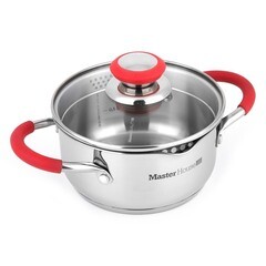 Кастрюля Master House Rosse 1,5 л нержавеющая сталь (75039) - фото 3