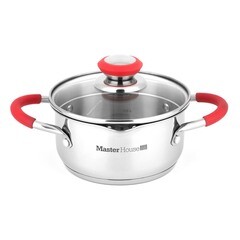 Кастрюля Master House Rosse 1,5 л нержавеющая сталь (75039) - фото 1
