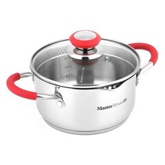 Кастрюля Master House Rosse 2,3 л нержавеющая сталь (75040) - фото 2