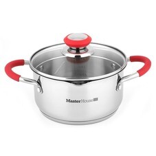 Кастрюля Master House Rosse 2,3 л нержавеющая сталь (75040)