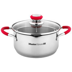 Кастрюля Master House Rosse 3 л нержавеющая сталь (60481) - фото 1