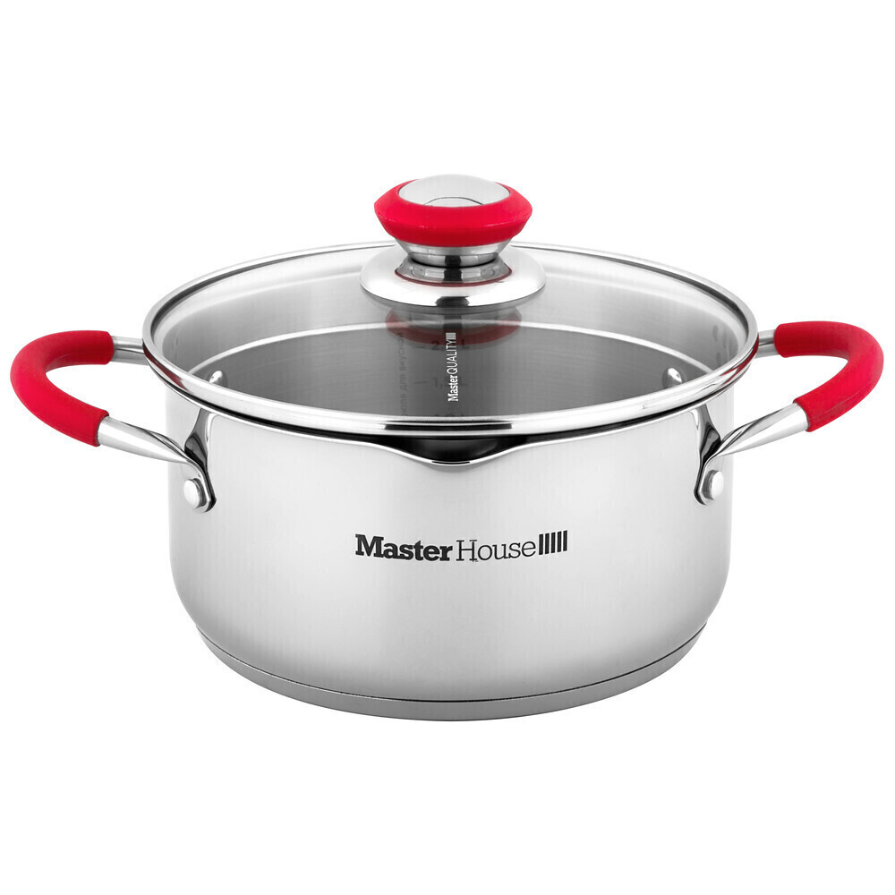 Кастрюля Master House Rosse 3 л нержавеющая сталь (60481)