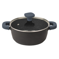 Кастрюля Master House Шеф Андреа 2,4 л литой алюминий с антипригарным покрытием (75343) - фото 1