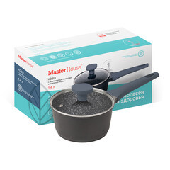 Ковш Master House Шеф Андреа 1,4 л литой алюминий с антипригарным покрытием (75397) - фото 3