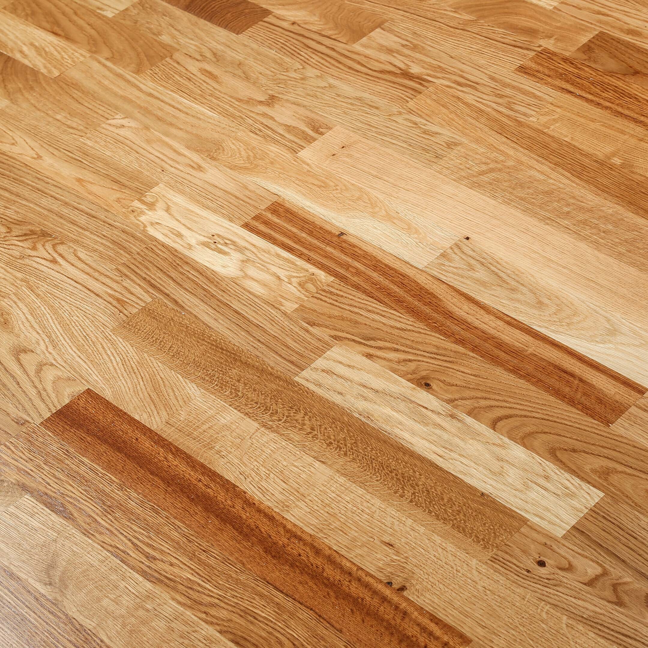 Изображение товара Паркетная доска Blanco дуб ливинг 14 мм трехполосная, светлый дуб, Россия