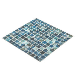 Мозаика Vidrepur Nature Royal голубая стеклянная 317х317х4 мм глянцевая - фото 7