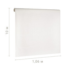 Обои под покраску виниловые на флизелиновой основе фактурные антивандальные Ateliero Батик 1000АВ (1,06х10 м) плотность 150 г/кв.м - фото 3