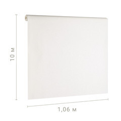 Обои под покраску вспененный винил на флизелиновой основе фактурные Палитра Decorator 3009-01 (1,06х10,05 м) плотность 122 г/кв.м - фото 2