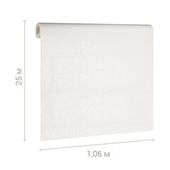 Обои под покраску виниловые на флизелиновой основе фактурные антивандальные HomeColor Nano HC40001-01a (1,06х25 м) плотность 145 г/кв.м - фото 4