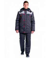 Изображение товара Куртка рабочая утепленная Delta Plus Фаворит 52-54 рост 182-188 см серая