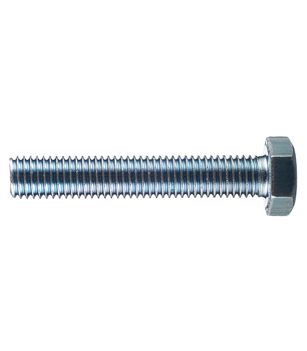 Изображение товара Оцинкованный болт M12x70 мм DIN 933 10 шт надежное крепление