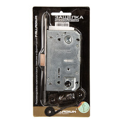 Замок врезной Palladium 600 AB для межкомнатной двери под фиксатор античная бронза - фото 4