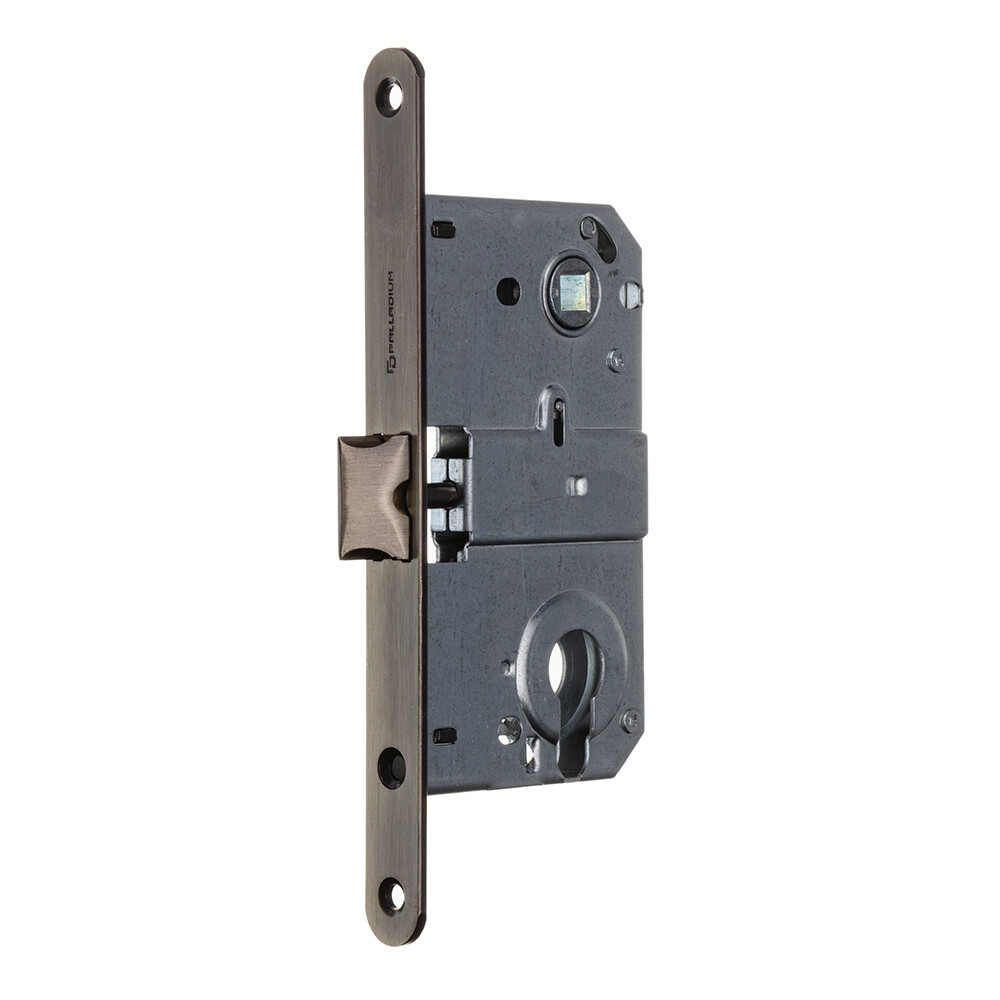 Изображение товара Замок врезной Palladium 385 AB для межкомнатной двери под цилиндр антик бронза