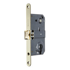 Замок врезной Palladium 385 PB для межкомнатной двери под цилиндр латунь - фото 1