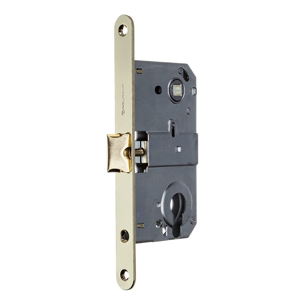 Изображение товара Замок Palladium 385 PB для межкомнатной двери под цилиндр латунь