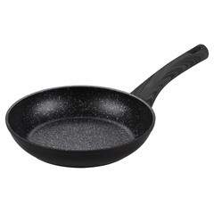 Сковорода Master House Шеф Даниэль d22 см кованый алюминий с антипригарным покрытием с крышкой (75353) - фото 2