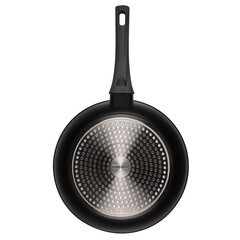 Сковорода Master House Шеф Даниэль d26 см кованый алюминий с антипригарным покрытием с крышкой (75355) - фото 3