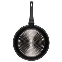 Сковорода Master House Шеф Даниэль d28 см кованый алюминий с антипригарным покрытием с крышкой (75356) - фото 5