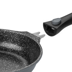 Сковорода Master House Шеф Леоне d24 см литой алюминий с антипригарным покрытием (75339) - фото 5