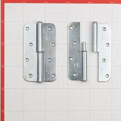 Петля ПН-1 карточная правая разъемная 130х70 мм цинк (2 шт.) - фото 3