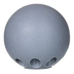 Упор дверной с крепежом серый - фото 1