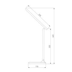 Лампа настольная светодиодная 2700-6500К 8 Вт Elektrostandard Brava (a047275) - фото 3