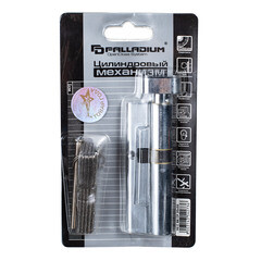 Цилиндр Palladium C BK CP 90 35х55 мм ключ/вертушка хром - фото 2