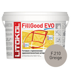 Изображение товара Затирка полиуретановая Litokol FillGood Evo F.210 серо-бежевая 2 кг