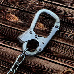 Строп страховочный Окапром Г+Кс цепь 1,5 м серый (0011) - фото 3