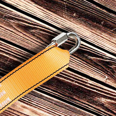 Строп страховочный Окапром Арег+Кс лента регулируемый 2 м оранжевый (0089) - фото 3