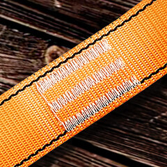 Строп страховочный Окапром Арег+Кс лента регулируемый 2 м оранжевый (0089) - фото 2