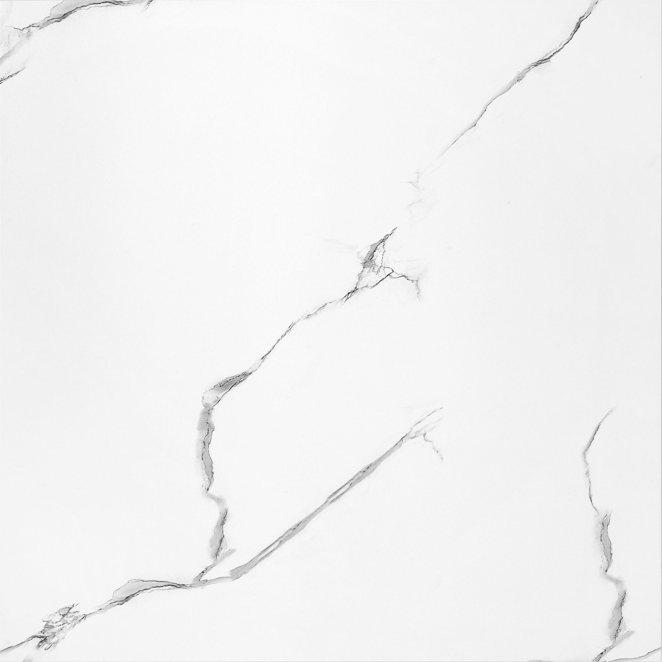 Изображение товара Керамогранит Grasaro Softmarble белый 600х600 мм, 9 мм, R9, для пола и фасадов