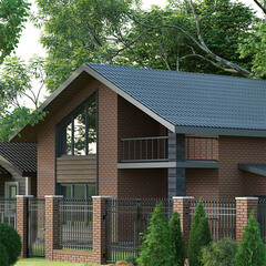 Клинкерная плитка для фасада Keramin Амстердам 4 рельеф (34 шт.= 0,54 кв.м) коричневая 245х65х7 мм - фото 2