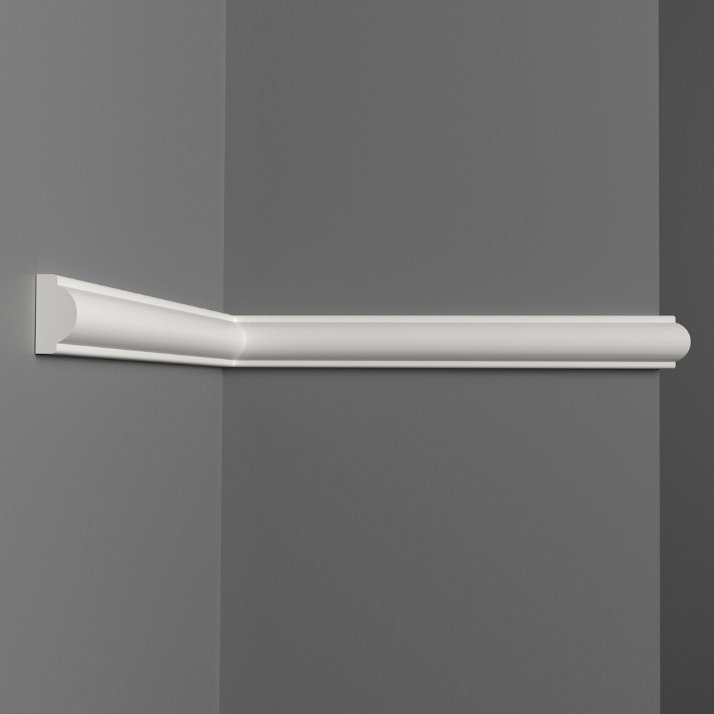 Изображение товара Молдинг из экополимера ударопрочный 15х8х2000 мм под покраску Stenopol C7130 белый Изображение товара Молдинг из экополимера ударопрочный 15х8х2000 мм под покраску Stenopol C7130 белый