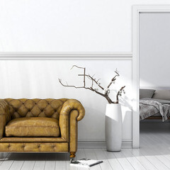 Молдинг из экополимера ударопрочный 60х22х2000 мм под покраску Stenopol C7161 белый - фото 4