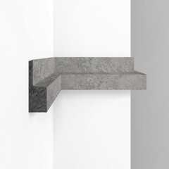 Рейка для панелей из экополимера ударопрочная 61х21х2900 мм Decomaster D305-1629G-18 серая - фото 3