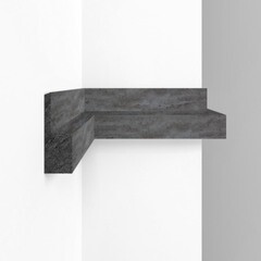 Рейка для панелей из экополимера ударопрочная 61х21х2900 мм Decomaster D305-1632-18 серая - фото 2