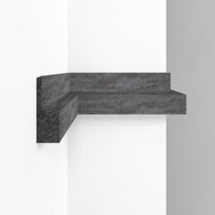 Рейка для панелей из экополимера ударопрочная 61х21х2900 мм Decomaster D305-1632G-18 серая - фото 4