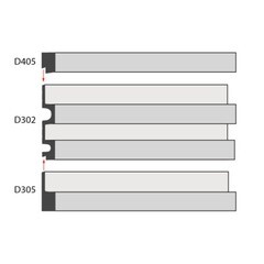 Рейка для панелей из экополимера 31х21х2900 мм Decomaster D405-1070 бежевая - фото 4