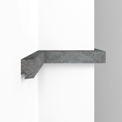 Рейка для панелей из экополимера 31х21х2900 мм Decomaster D405-1629 серая - фото 2