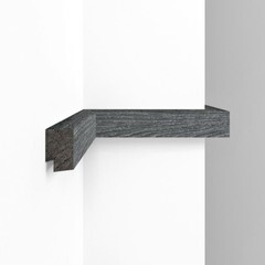 Рейка для панелей из экополимера 31х21х2900 мм Decomaster D405-87 серая - фото 4