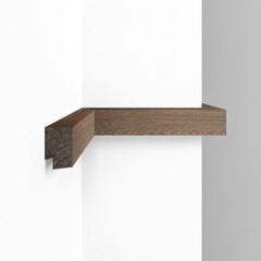 Рейка для панелей из экополимера 31х21х2900 мм Decomaster D405-88 коричневая - фото 4