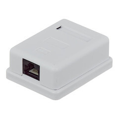 Розетка компьютерная Hyperline (430230) 8P8C CAT5e 1 гнездо
