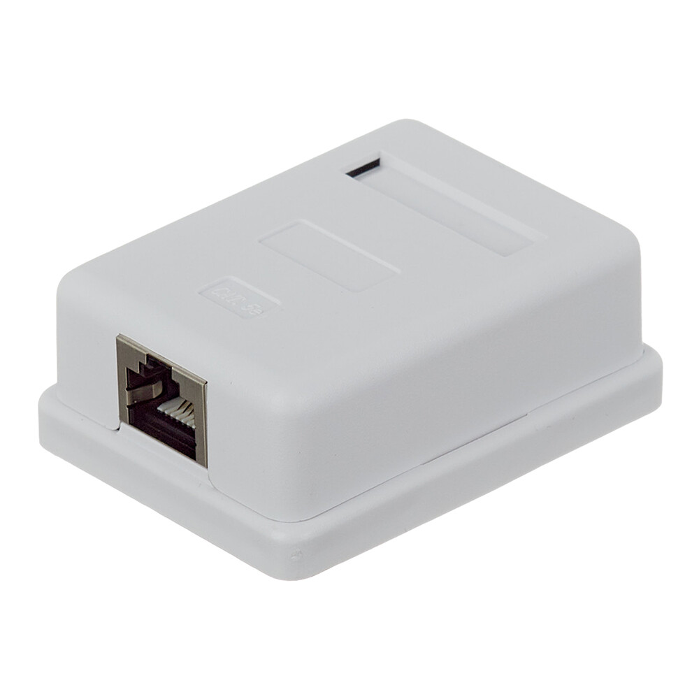 Изображение товара Розетка компьютерная экранированная Hyperline 8P8C CAT5e 1 гнездо