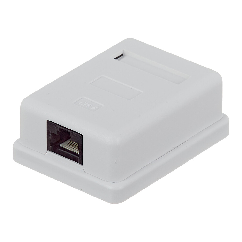 Изображение товара Розетка компьютерная Hyperline 8P8C CAT6 1 гнездо (430232)