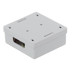 Розетка компьютерная экранированная Hyperline 8P8C CAT6 2 гнезда (430237) - фото 4